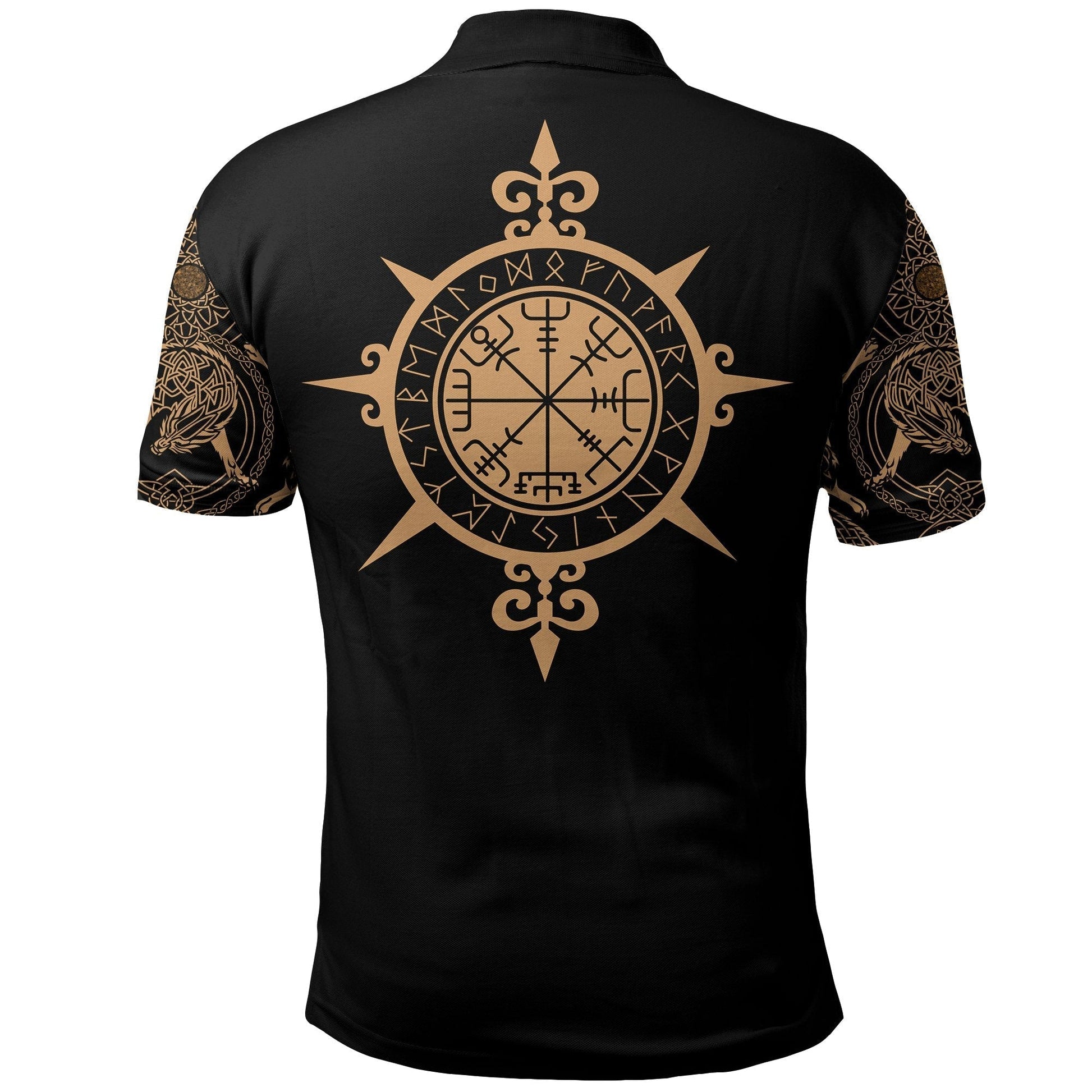 Viking Polo Shirt Tattoo All Over Print Special RLT12