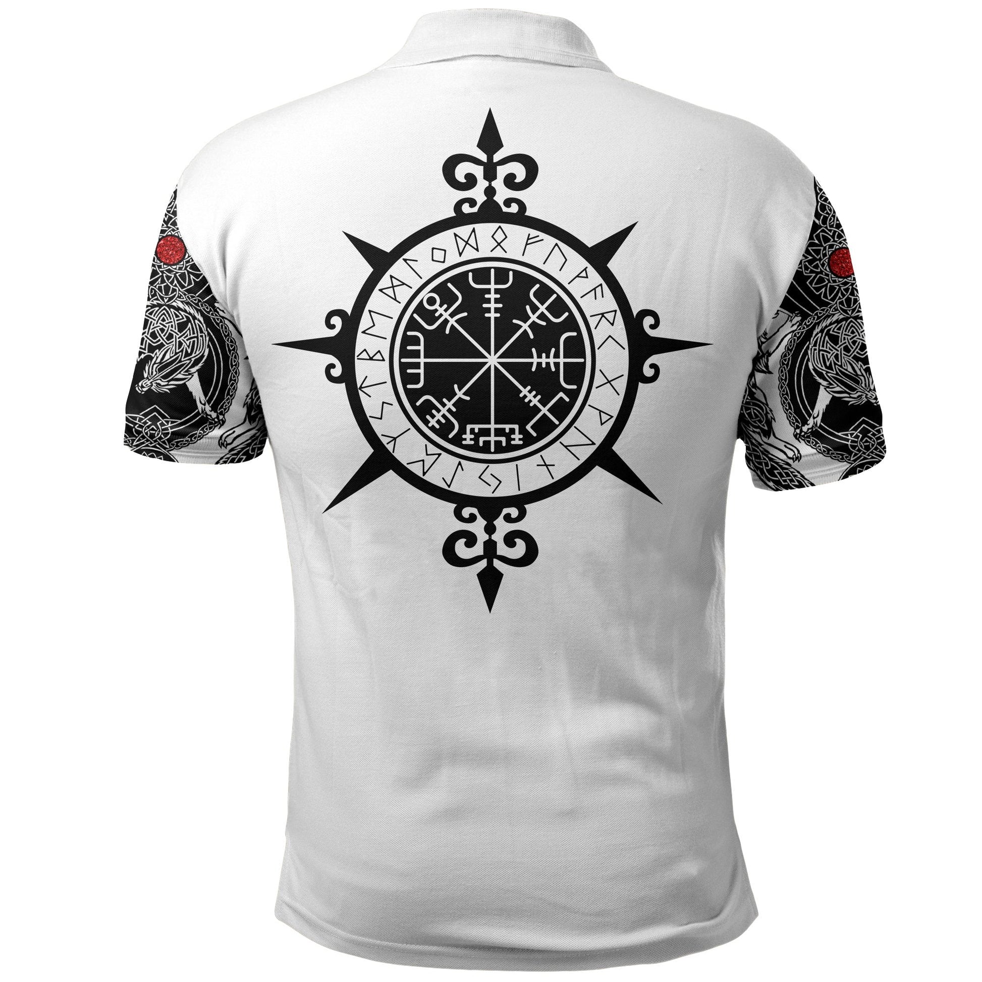Viking Polo Shirt Tattoo All Over Print RLT12