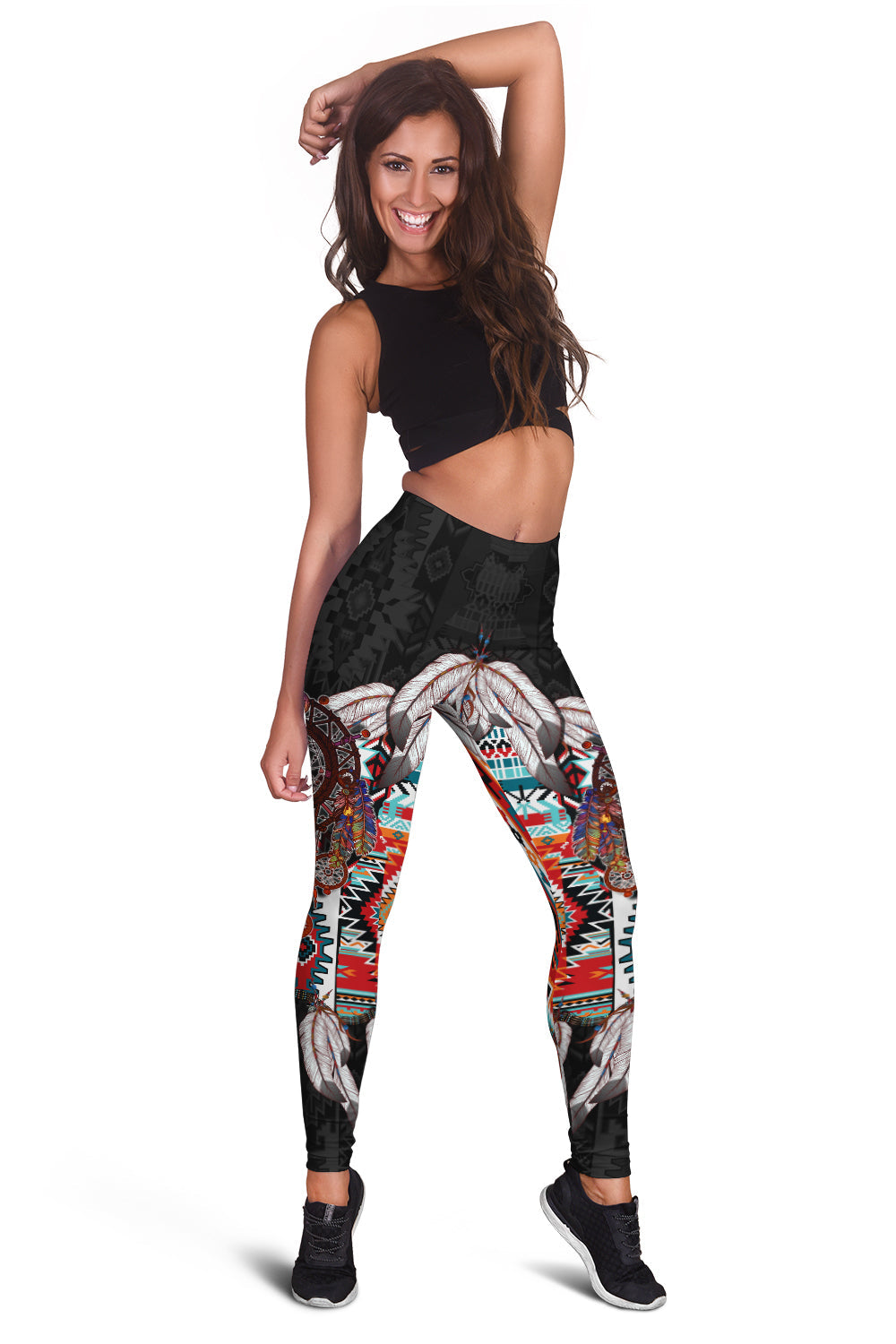 Native American Leggings Native Patterns Dreamcatcher LT6