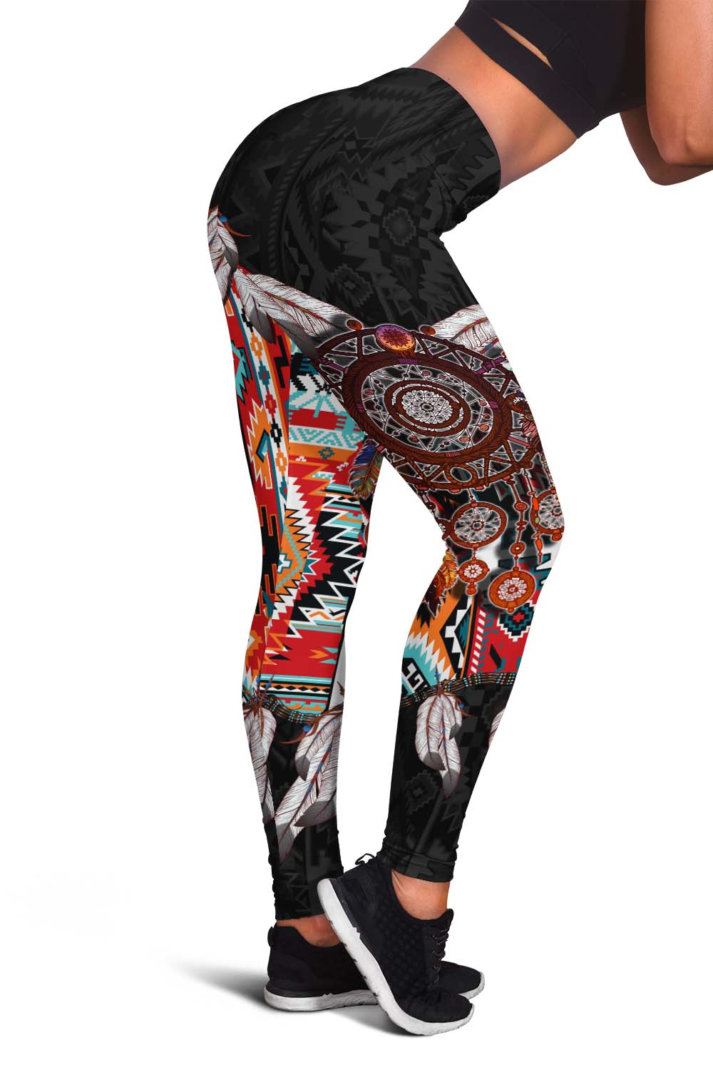Native American Leggings Native Patterns Dreamcatcher LT6