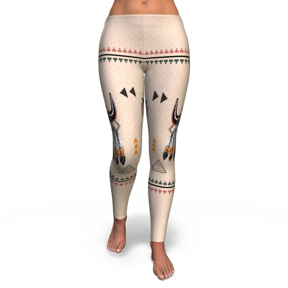 Native American Pride Bison Leggings LT10