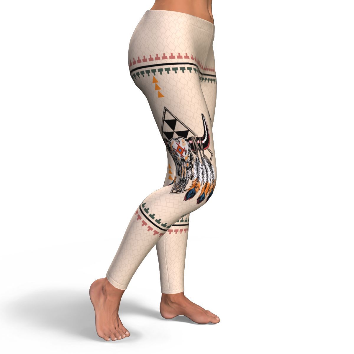 Native American Pride Bison Leggings LT10