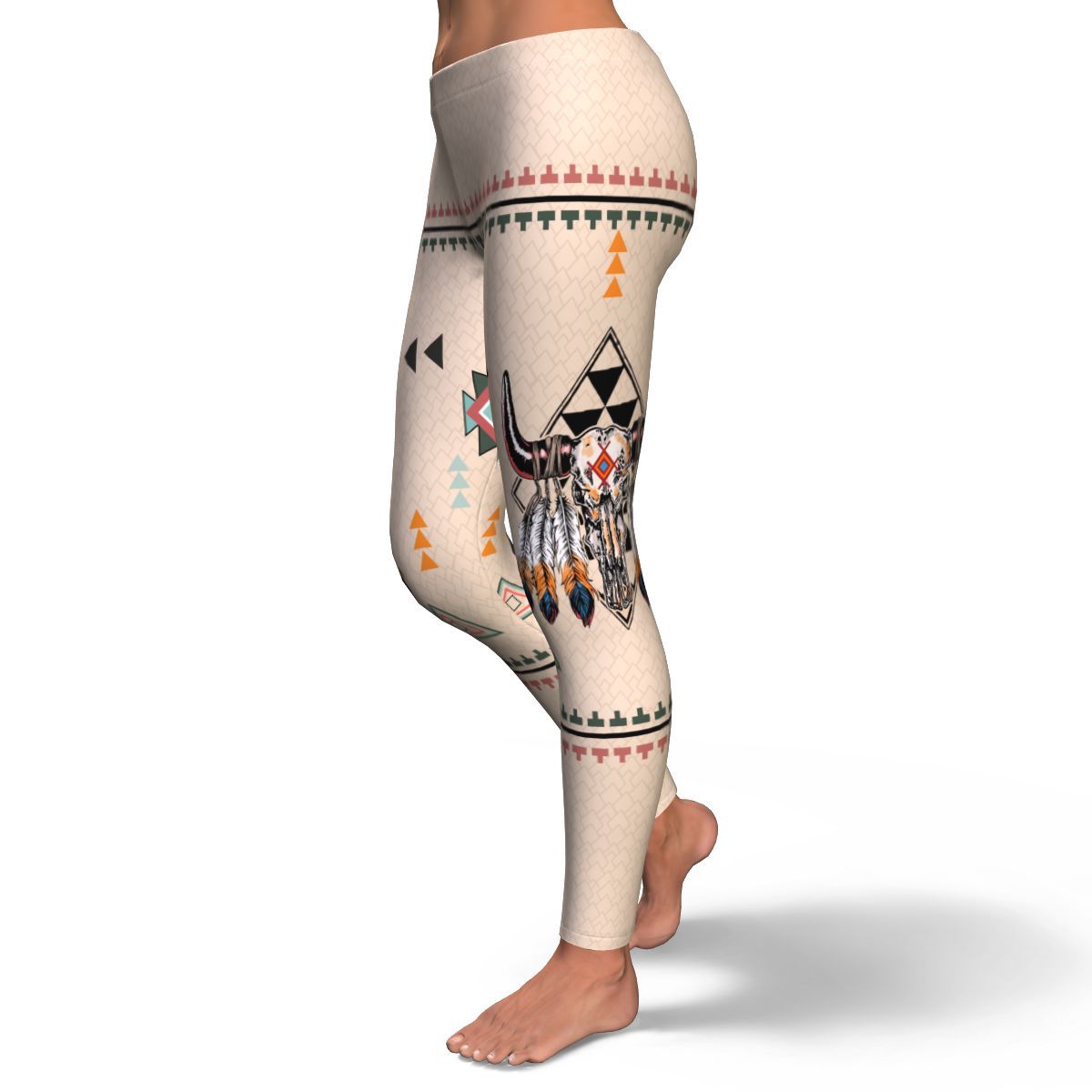 Native American Pride Bison Leggings LT10