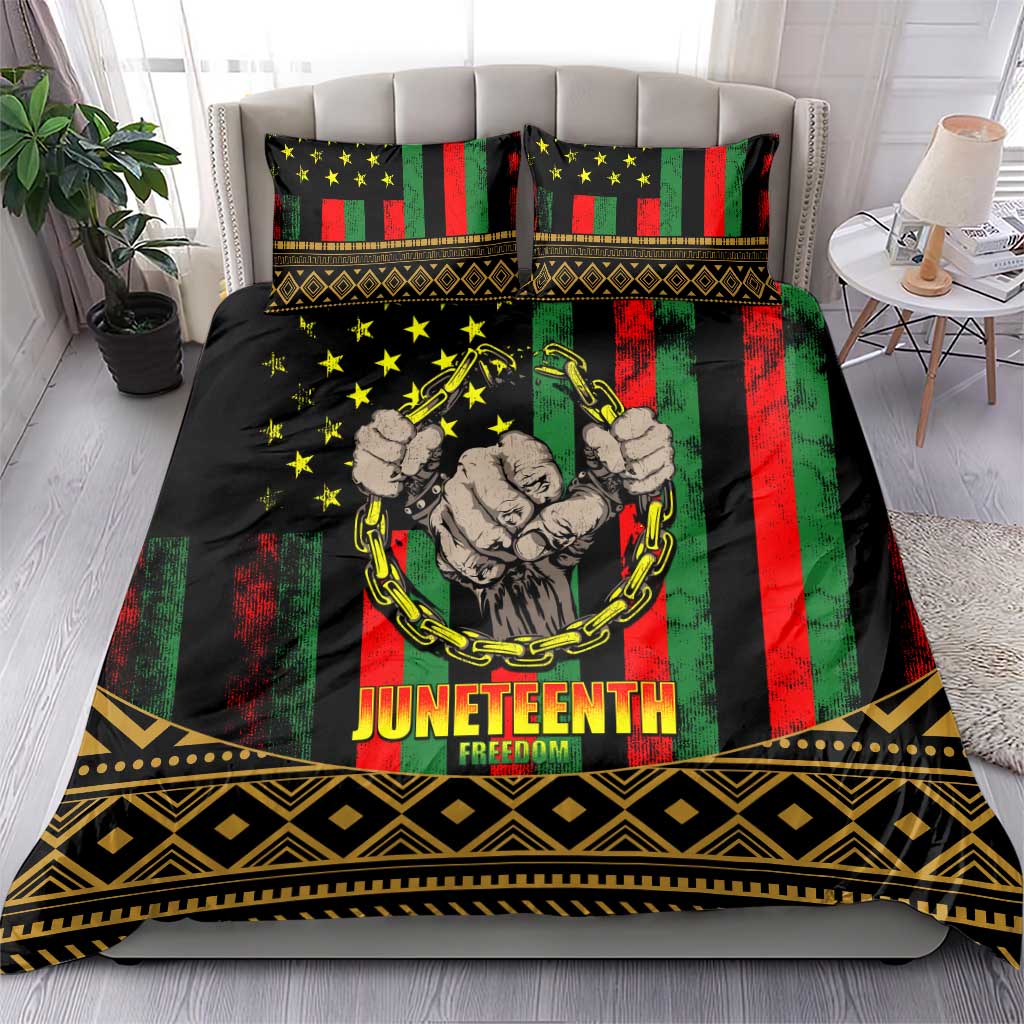 Juneteenth Celebration 2024 Bedding Set Black History June 19 LT01