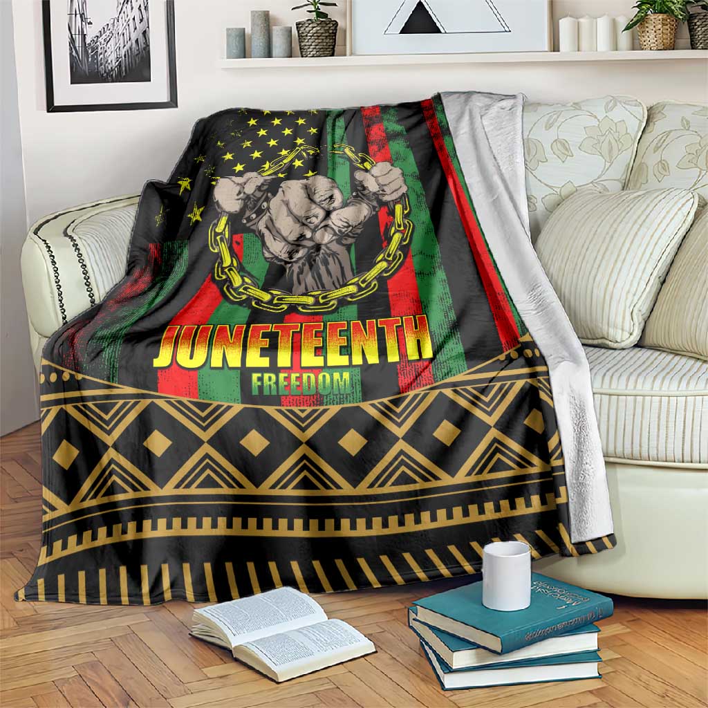 Juneteenth Celebration 2024 Blanket Black History June 19 LT01
