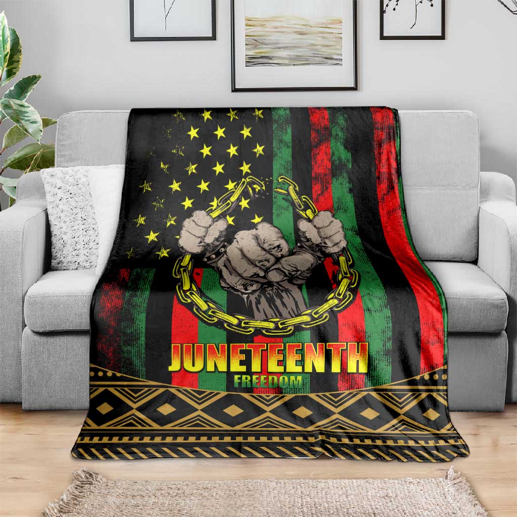 Juneteenth Celebration 2024 Blanket Black History June 19 LT01