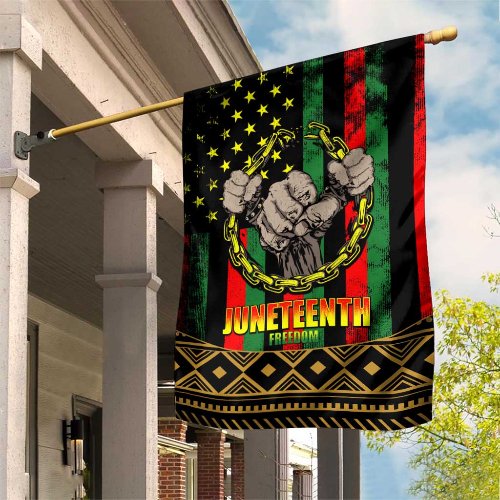 Juneteenth Celebration 2024 Garden Flag Black History June 19 LT01
