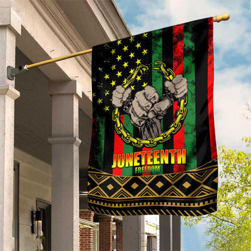 Juneteenth Celebration 2024 Garden Flag Black History June 19 LT01