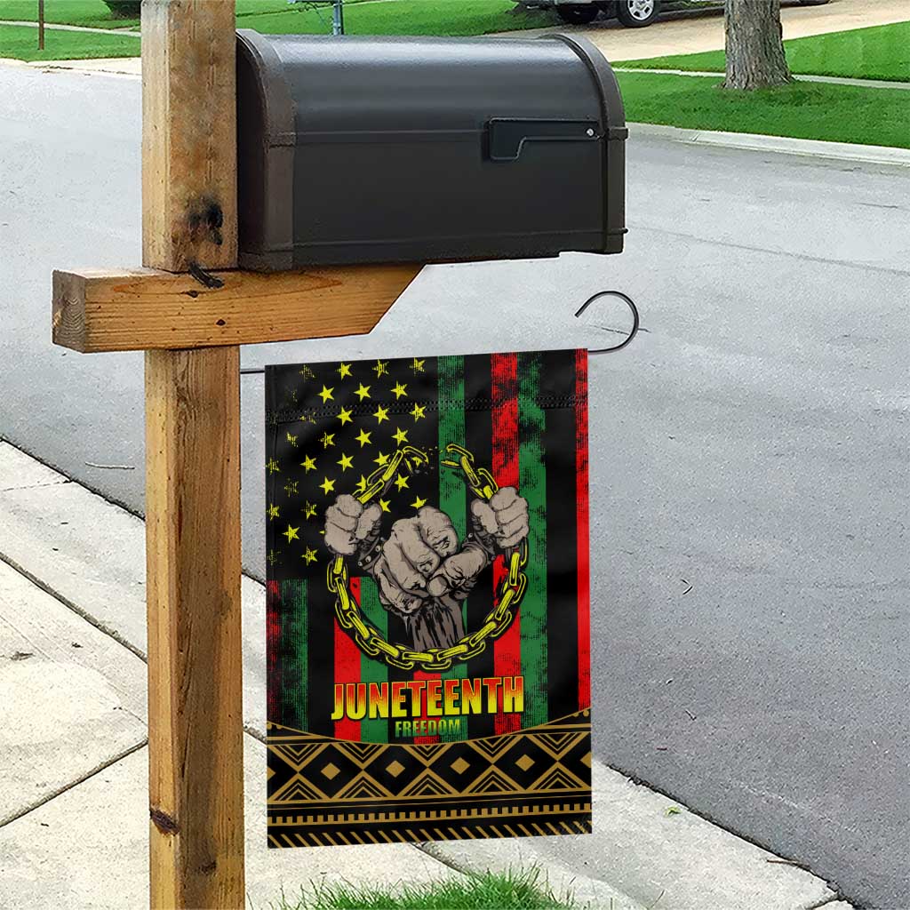 Juneteenth Celebration 2024 Garden Flag Black History June 19 LT01