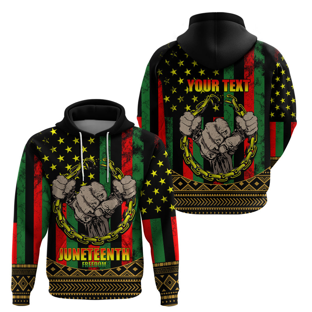 Juneteenth Celebration 2024 Hoodie Black History June 19 LT01