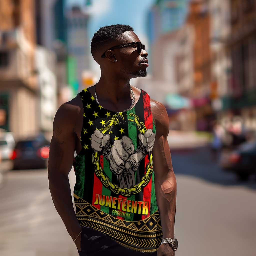 Juneteenth Celebration 2024 Men Tank Top Black History June 19 LT01