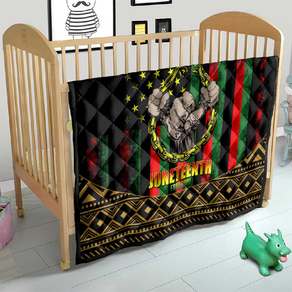 Juneteenth Celebration 2024 Quilt Black History June 19 LT01