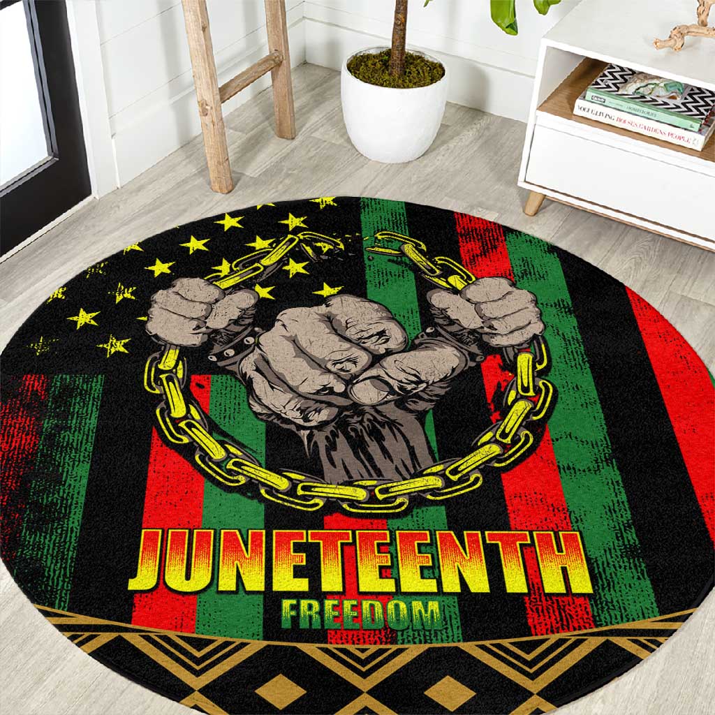 Juneteenth Celebration 2024 Round Carpet Black History June 19 LT01