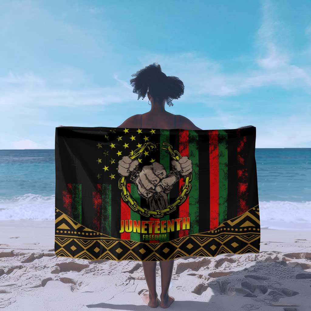 Juneteenth Celebration 2024 Sarong Black History June 19 LT01