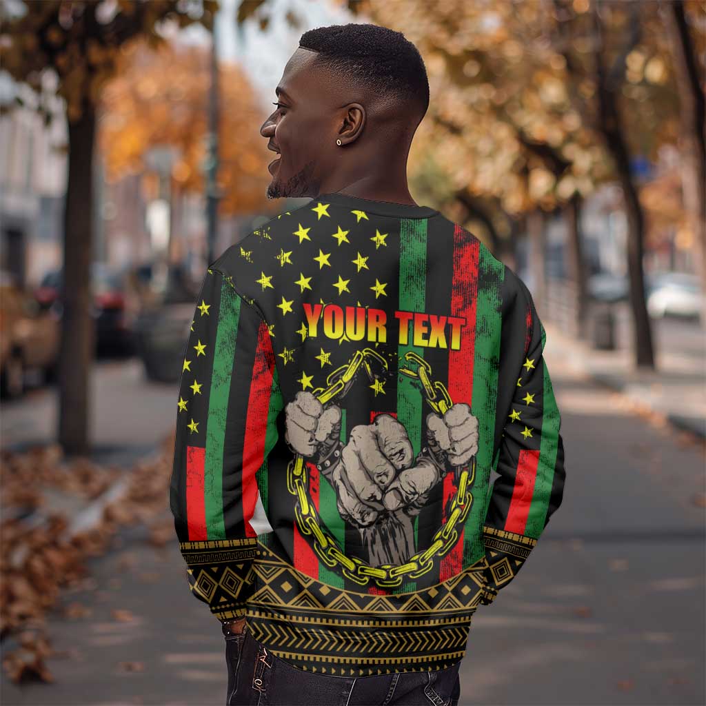 Juneteenth Celebration 2024 Sweatshirt Black History June 19 LT01