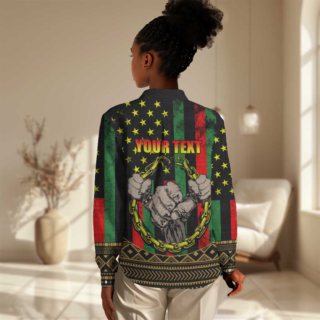 Juneteenth Celebration 2024 Women Casual Shirt Black History June 19 LT01