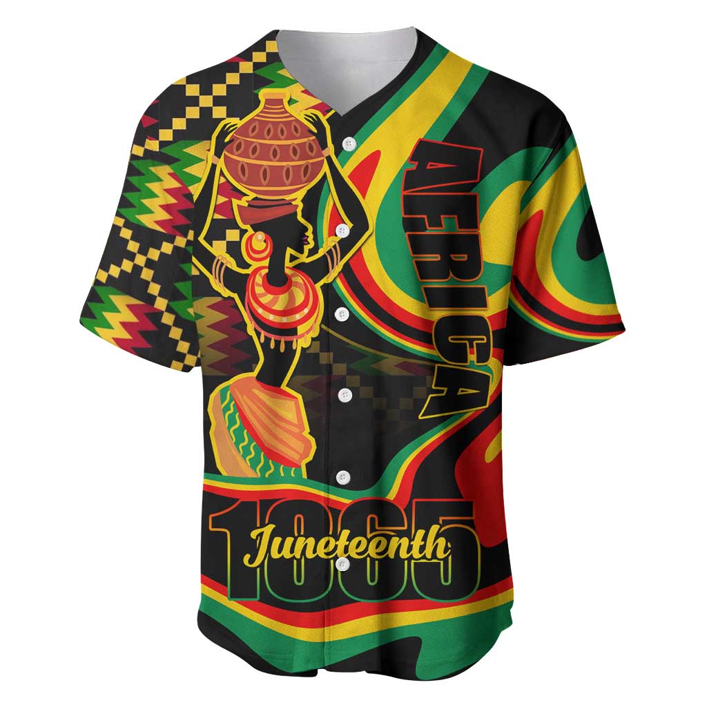 Juneteenth 2024 Baseball Jersey 1865 Freedom Day Anniversary LT01