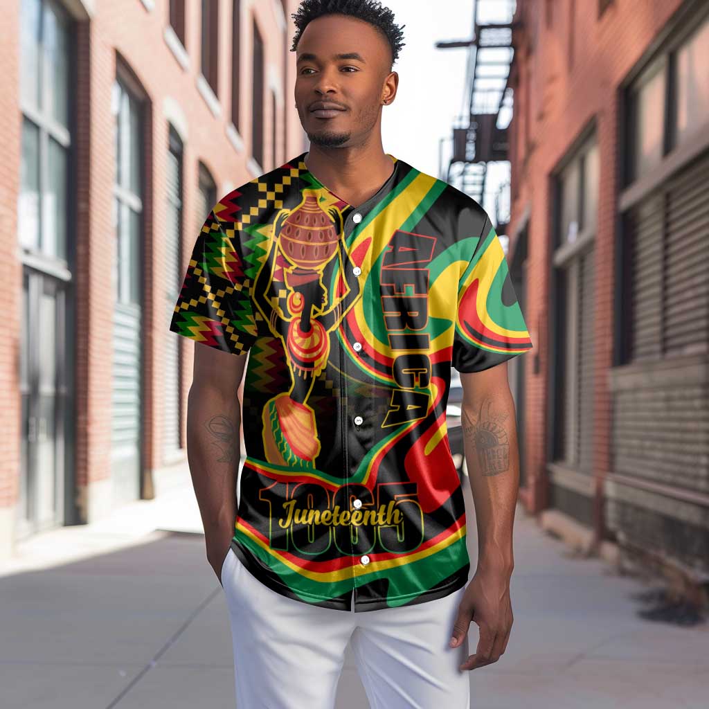 Juneteenth 2024 Baseball Jersey 1865 Freedom Day Anniversary LT01