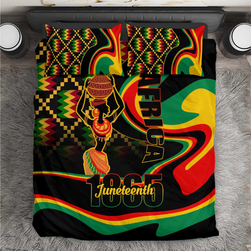 Juneteenth 2024 Bedding Set 1865 Freedom Day Anniversary LT01