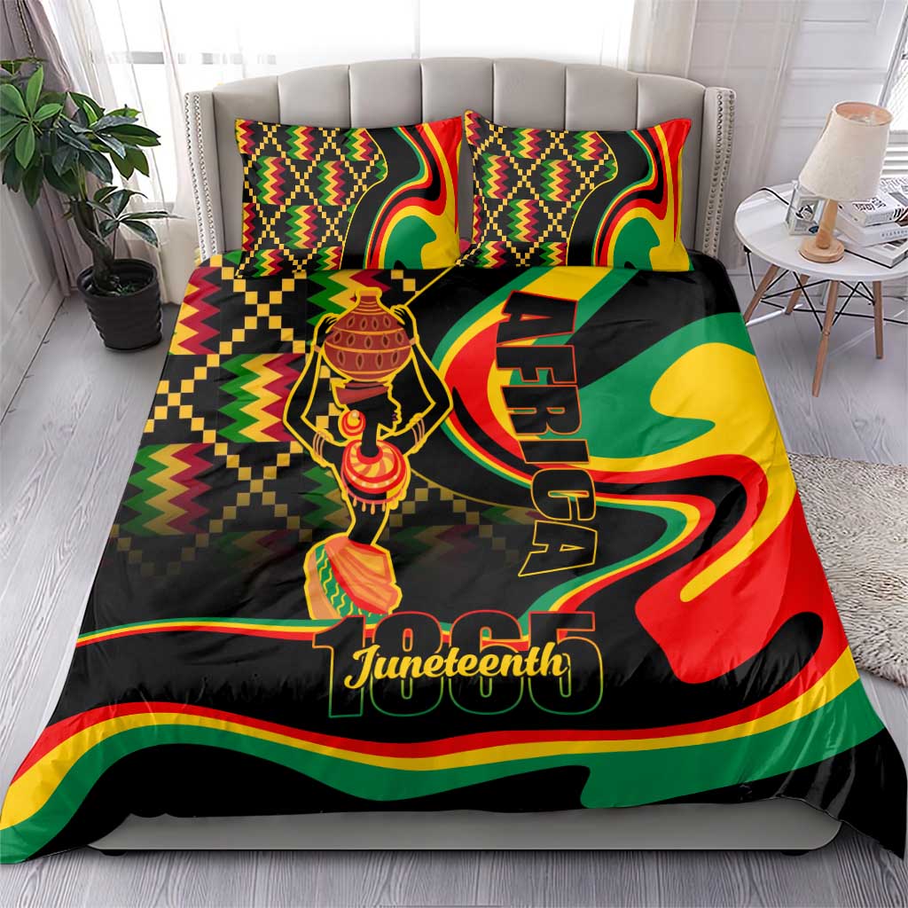 Juneteenth 2024 Bedding Set 1865 Freedom Day Anniversary LT01