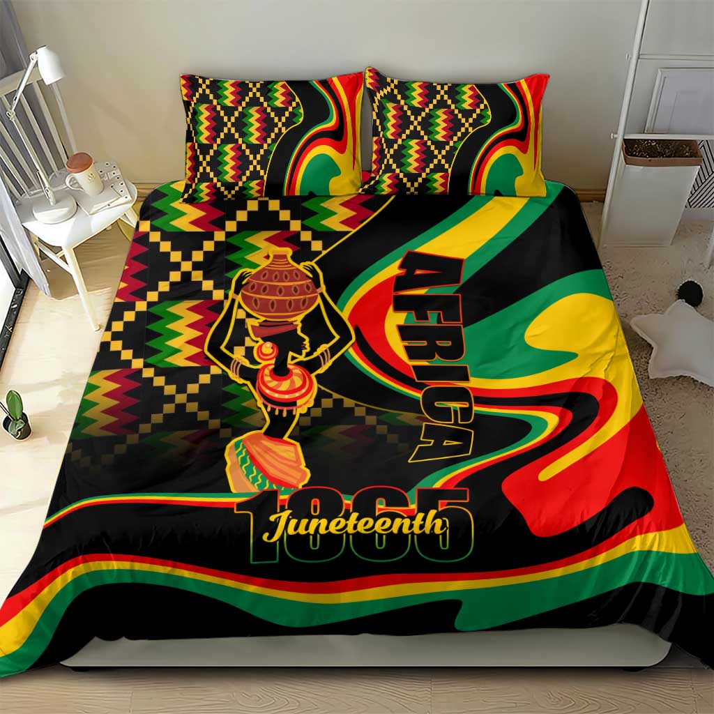 Juneteenth 2024 Bedding Set 1865 Freedom Day Anniversary LT01