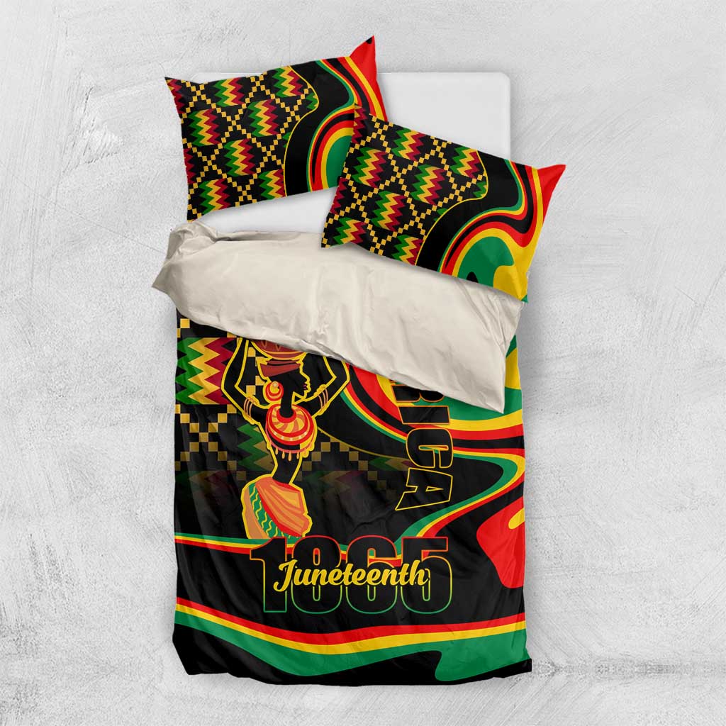 Juneteenth 2024 Bedding Set 1865 Freedom Day Anniversary LT01