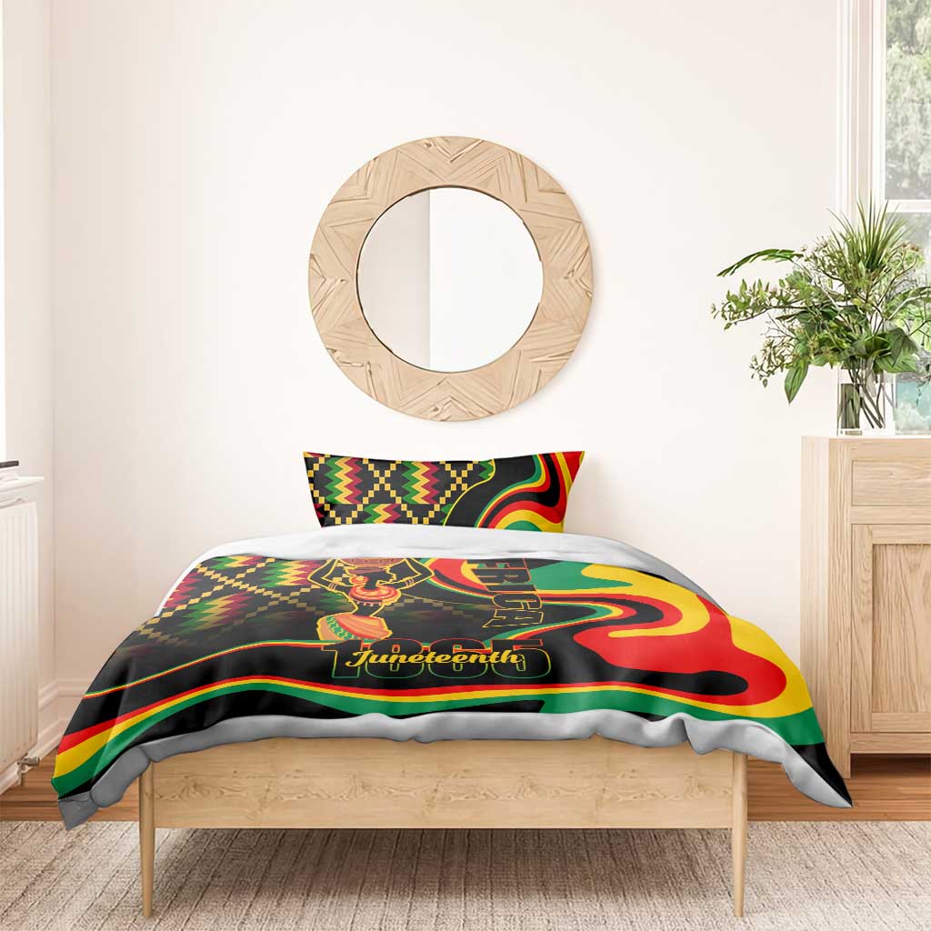 Juneteenth 2024 Bedding Set 1865 Freedom Day Anniversary LT01