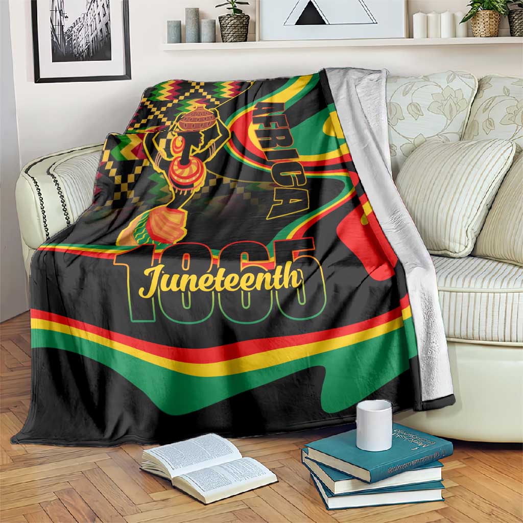 Juneteenth 2024 Blanket 1865 Freedom Day Anniversary LT01