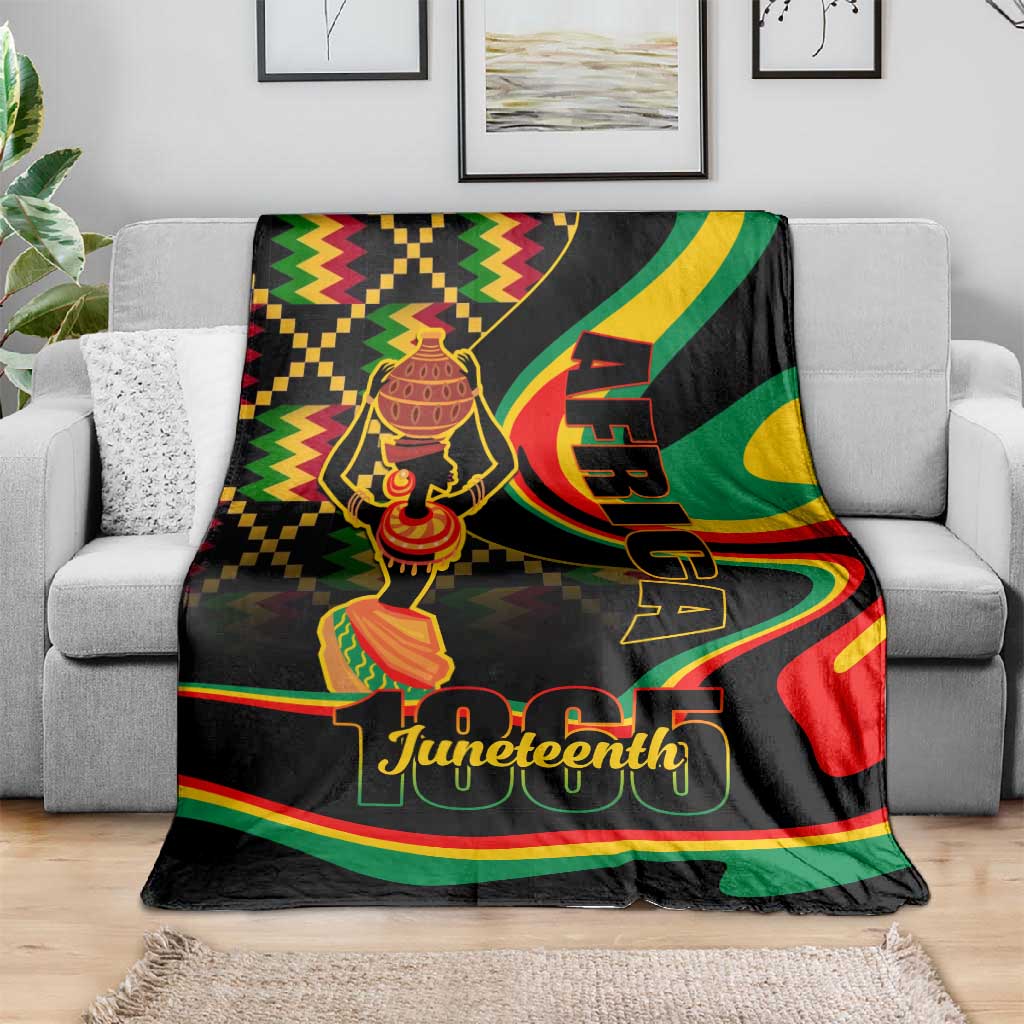 Juneteenth 2024 Blanket 1865 Freedom Day Anniversary LT01