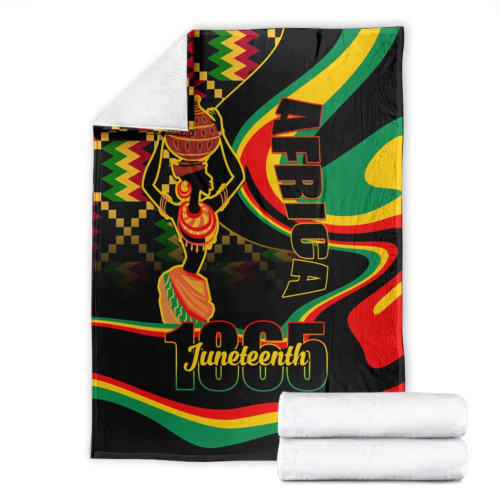 Juneteenth 2024 Blanket 1865 Freedom Day Anniversary LT01
