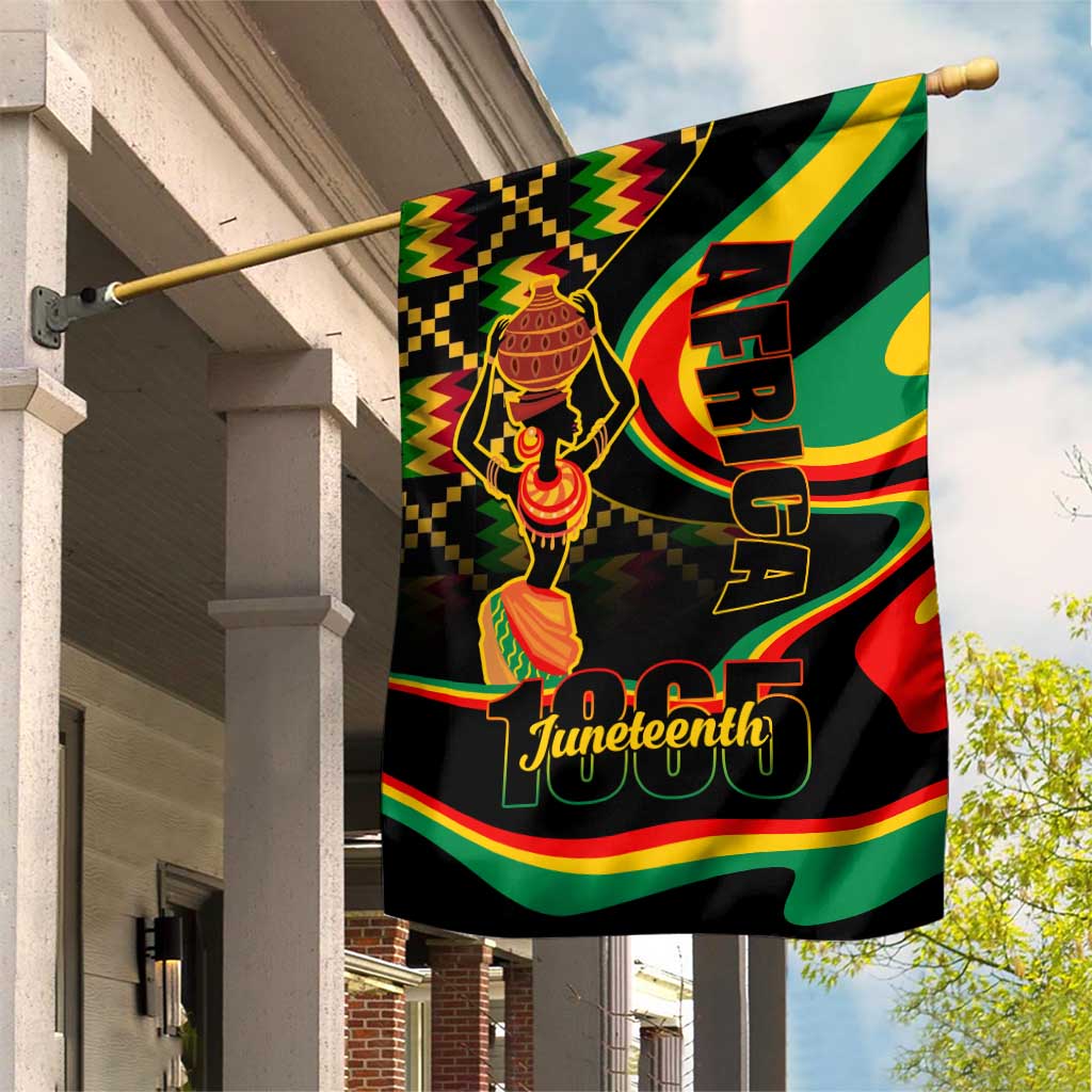 Juneteenth 2024 Garden Flag 1865 Freedom Day Anniversary LT01