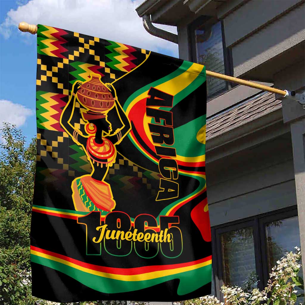Juneteenth 2024 Garden Flag 1865 Freedom Day Anniversary LT01