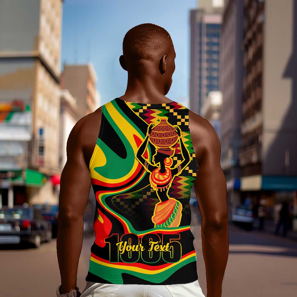 Juneteenth 2024 Men Tank Top 1865 Freedom Day Anniversary LT01