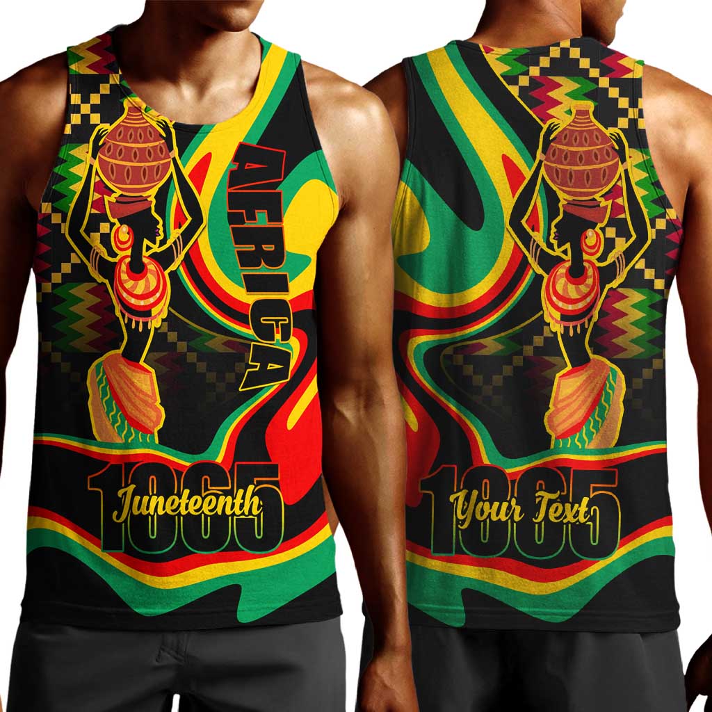 Juneteenth 2024 Men Tank Top 1865 Freedom Day Anniversary LT01