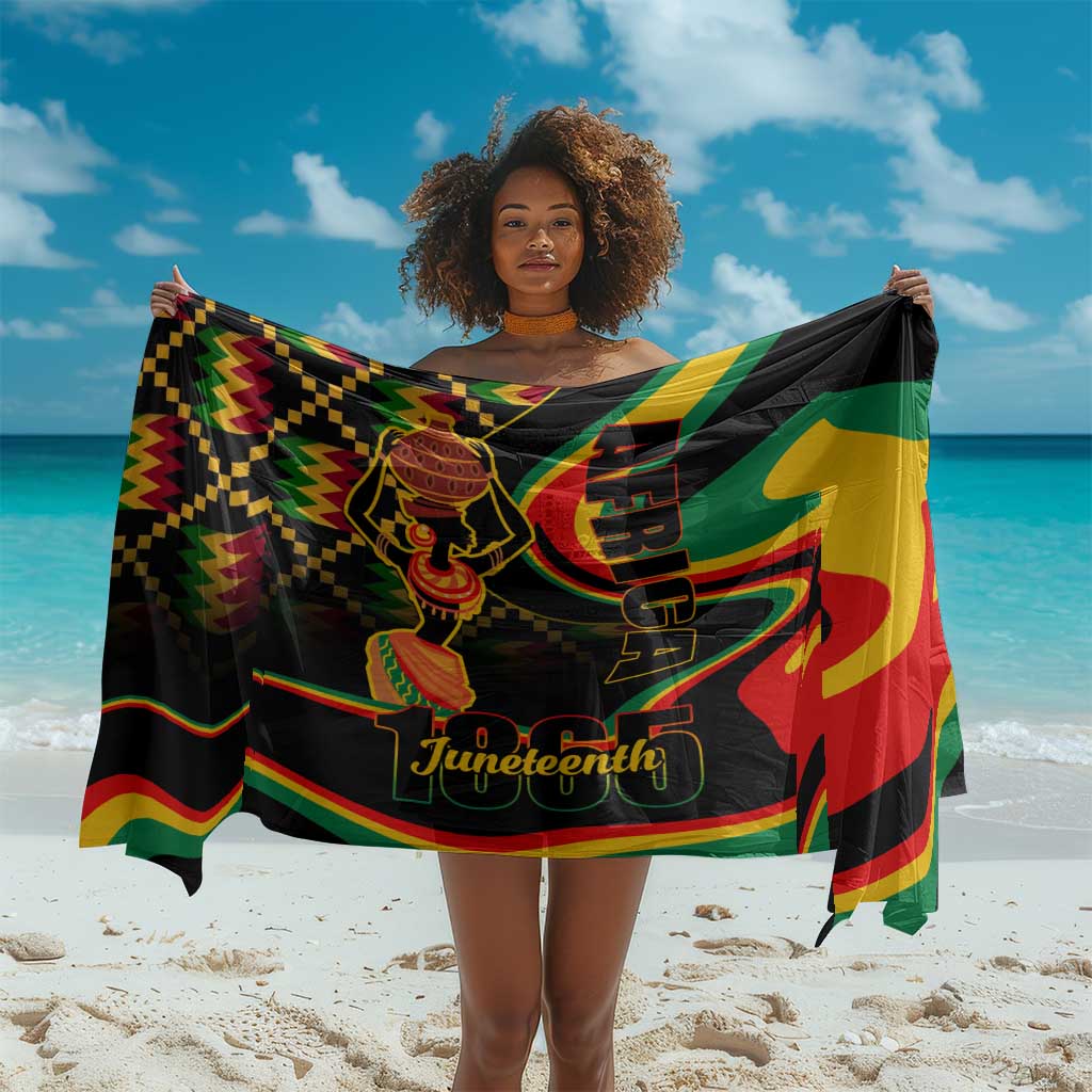 Juneteenth 2024 Sarong 1865 Freedom Day Anniversary LT01