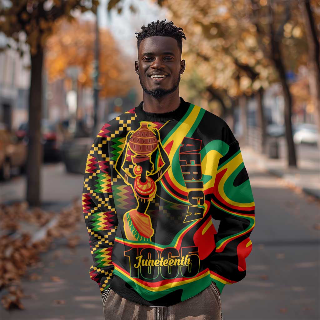 Juneteenth 2024 Sweatshirt 1865 Freedom Day Anniversary LT01