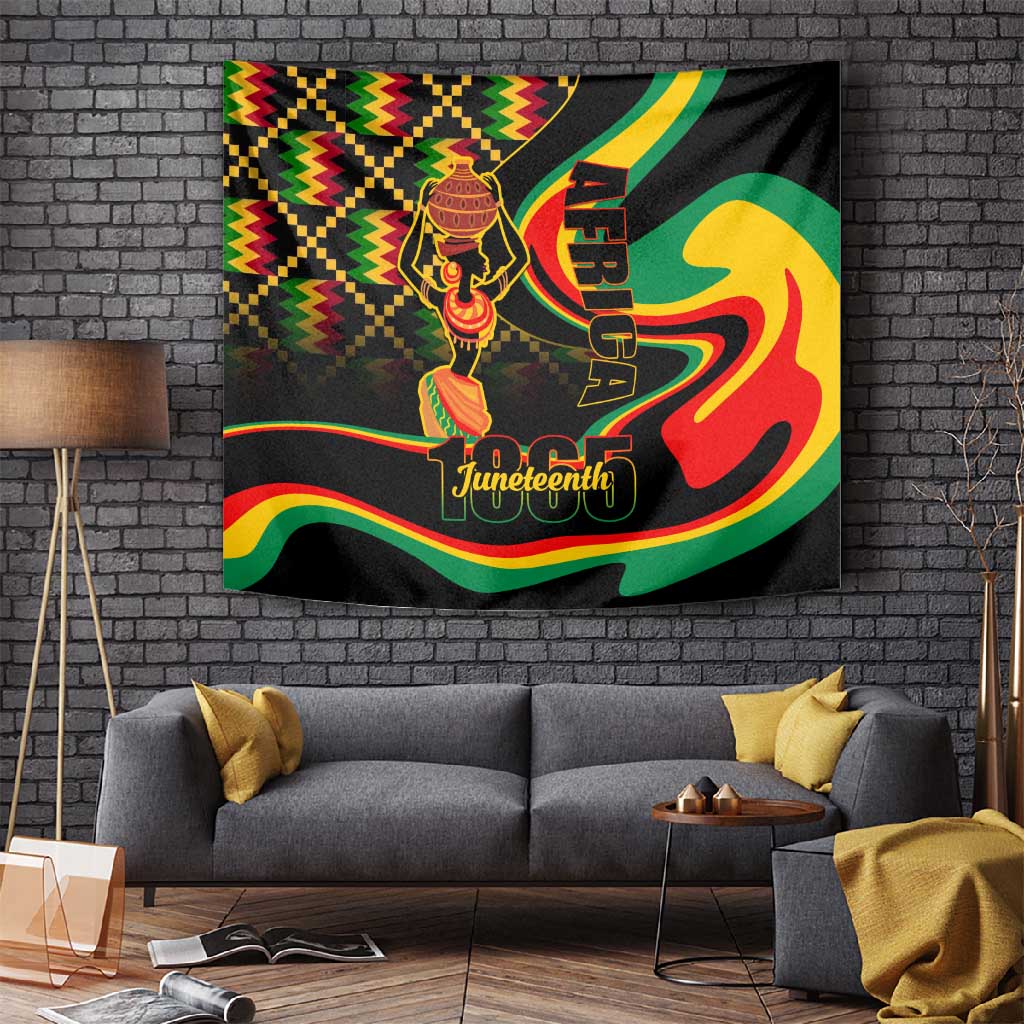 Juneteenth 2024 Tapestry 1865 Freedom Day Anniversary LT01