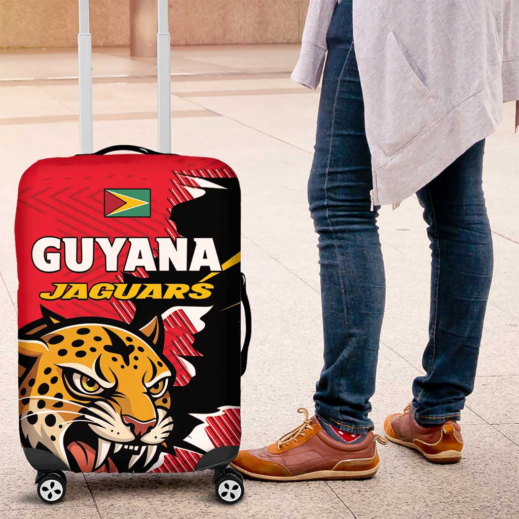 Cricket Guyana Jaguars Luggage Cover Go Champion LT01