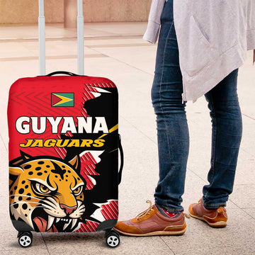Cricket Guyana Jaguars Luggage Cover Go Champion LT01