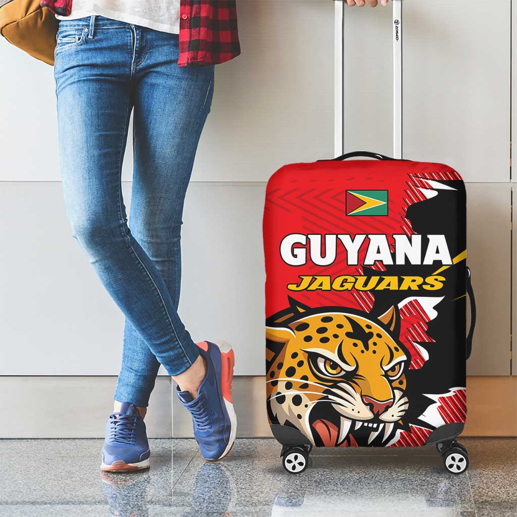 Cricket Guyana Jaguars Luggage Cover Go Champion LT01