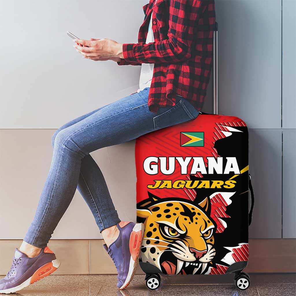 Cricket Guyana Jaguars Luggage Cover Go Champion LT01