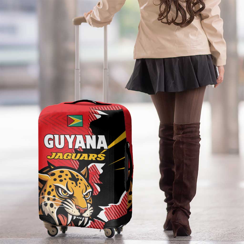 Cricket Guyana Jaguars Luggage Cover Go Champion LT01
