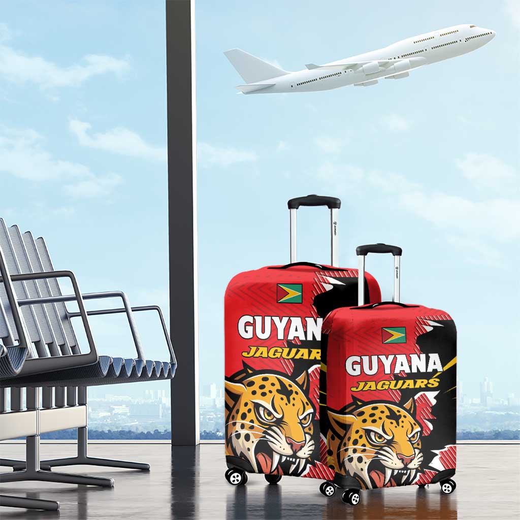 Cricket Guyana Jaguars Luggage Cover Go Champion LT01