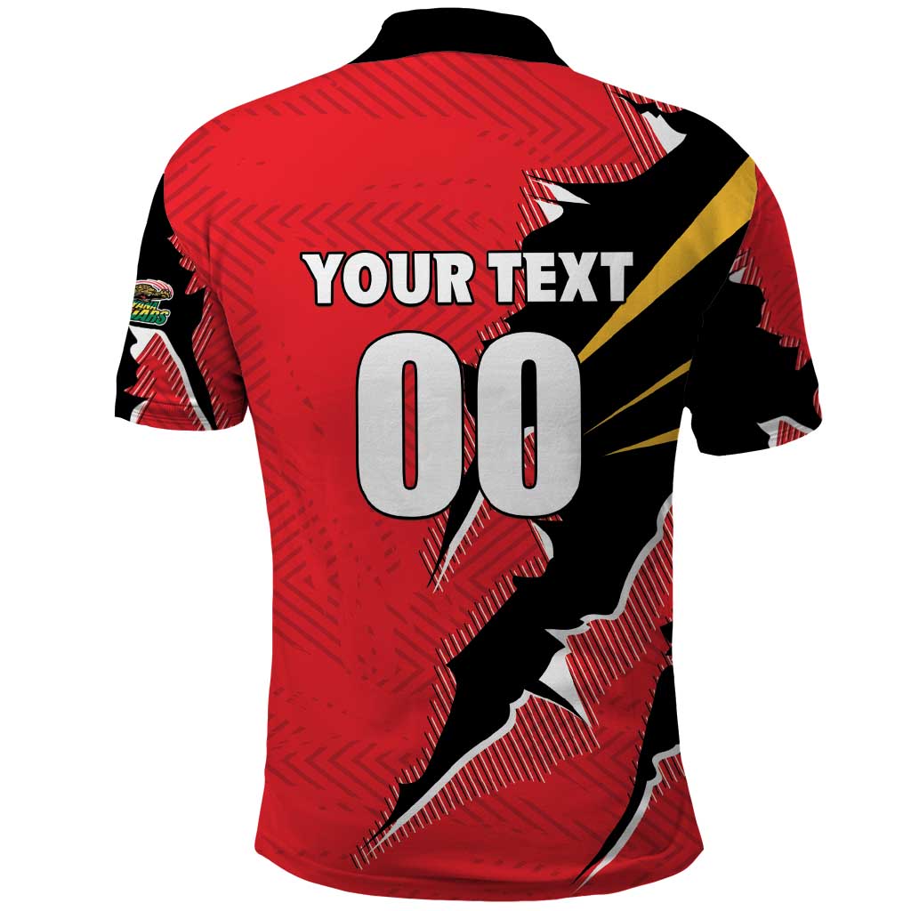 Custom Cricket Guyana Jaguars Polo Shirt Go Champion LT01