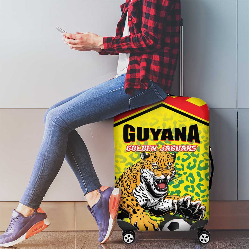 Football Guyana Luggage Cover Golden Jaguars LT01