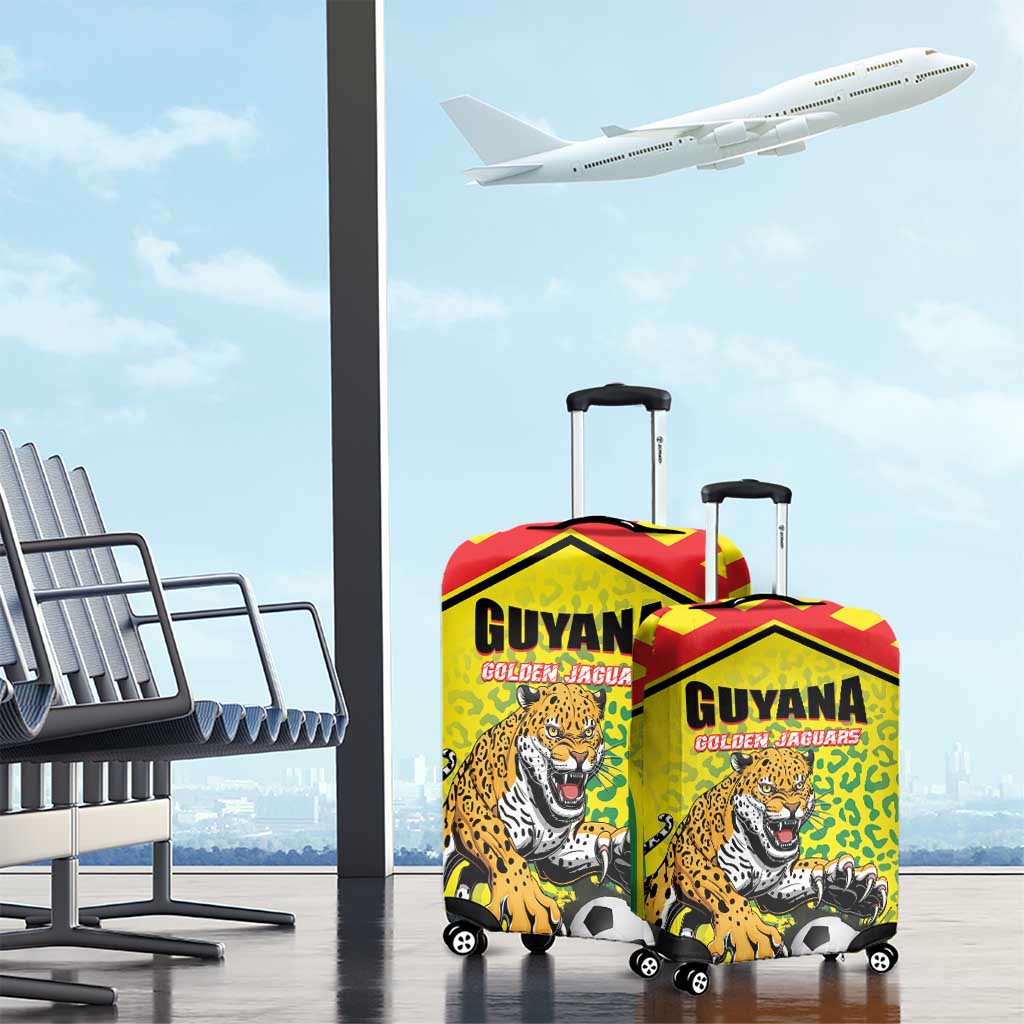 Football Guyana Luggage Cover Golden Jaguars LT01