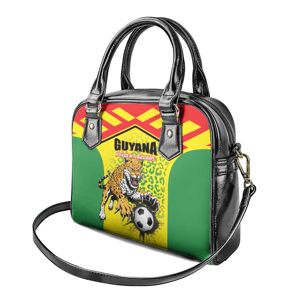 Football Guyana Shoulder Handbag Golden Jaguars LT01