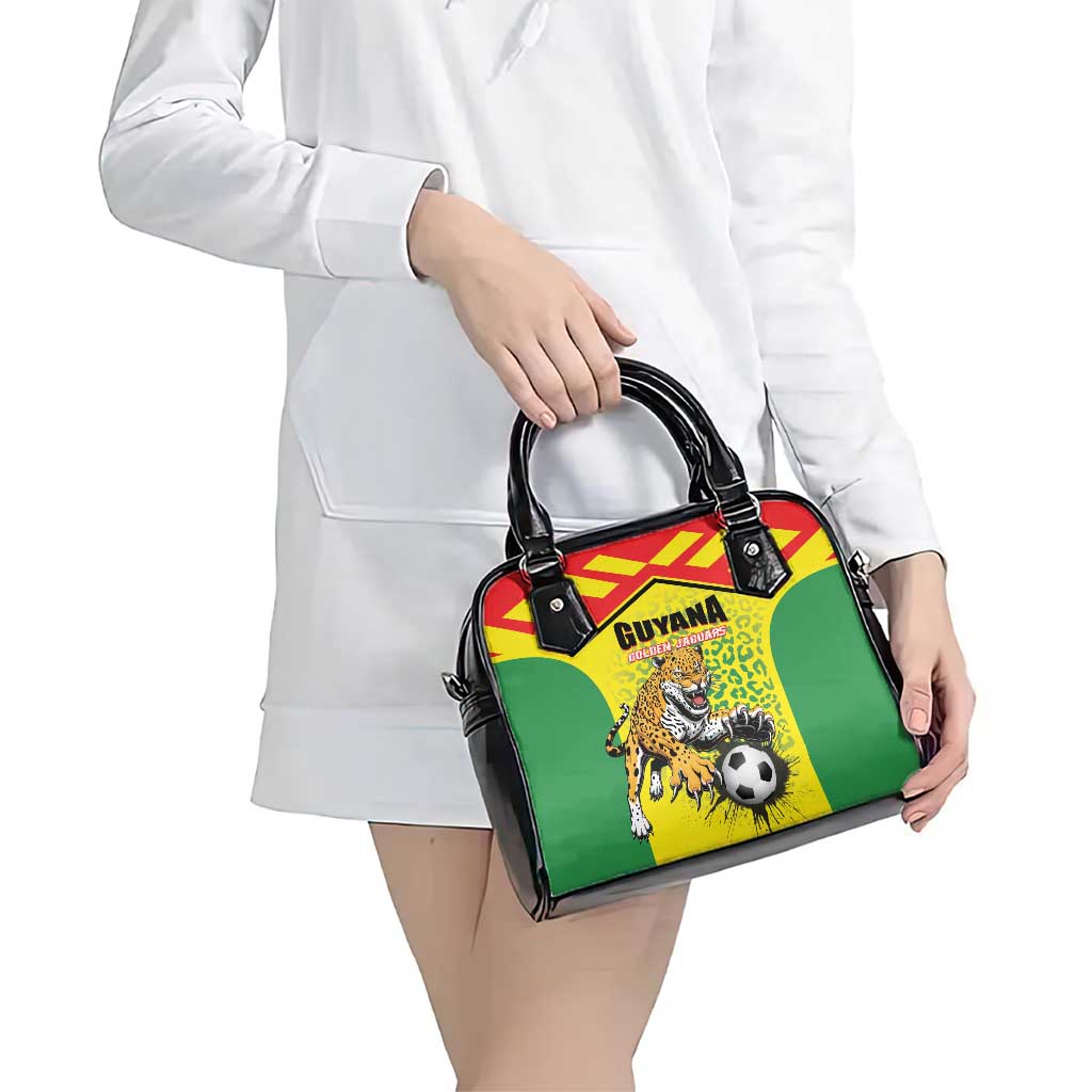 Football Guyana Shoulder Handbag Golden Jaguars LT01
