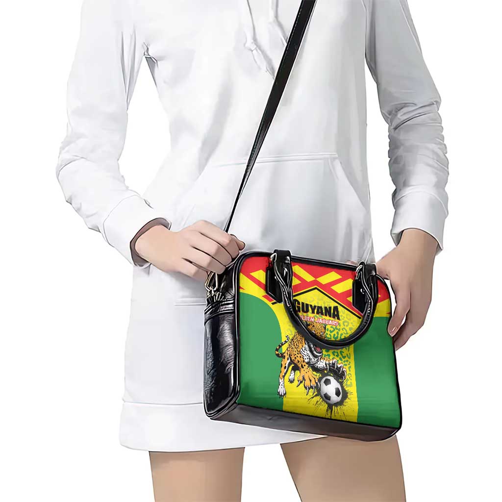 Football Guyana Shoulder Handbag Golden Jaguars LT01