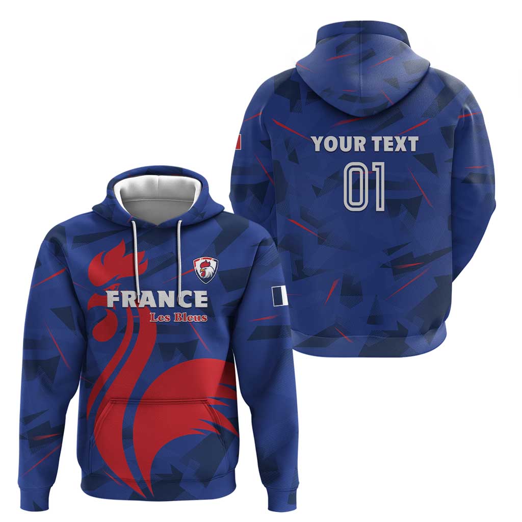 France 2024 Rugby Hoodie Bravo Les Bleus LT01